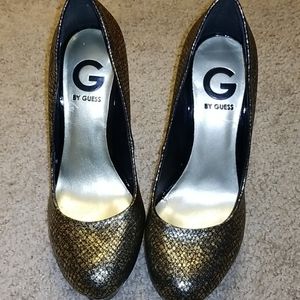 Guess platform heels